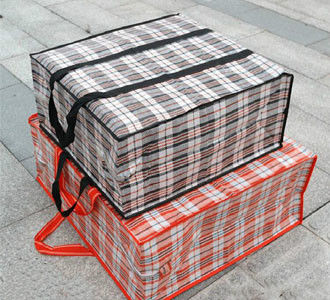 คุณภาพ  Large Capacity PP Check Bag 105 X 115 X 52cm For Daily Dimensions  Practical Convenient โรงงาน