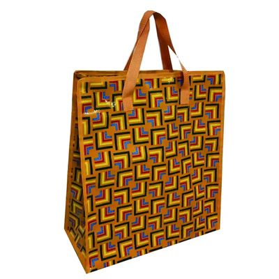 คุณภาพ  Customized Logo Printing Laminated Woven Bags Strong Durability Tote Bag โรงงาน