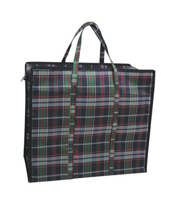 180 GSM สายสตาร์ปปรับได้ ซื้อกระเป๋าผ้าใบ / กระเป๋าผ้าใบ Zip Bag With Zipper Closure